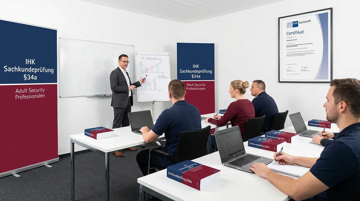 IHK Sachkundeprüfung §34a - Kompletter Leitfaden 2025