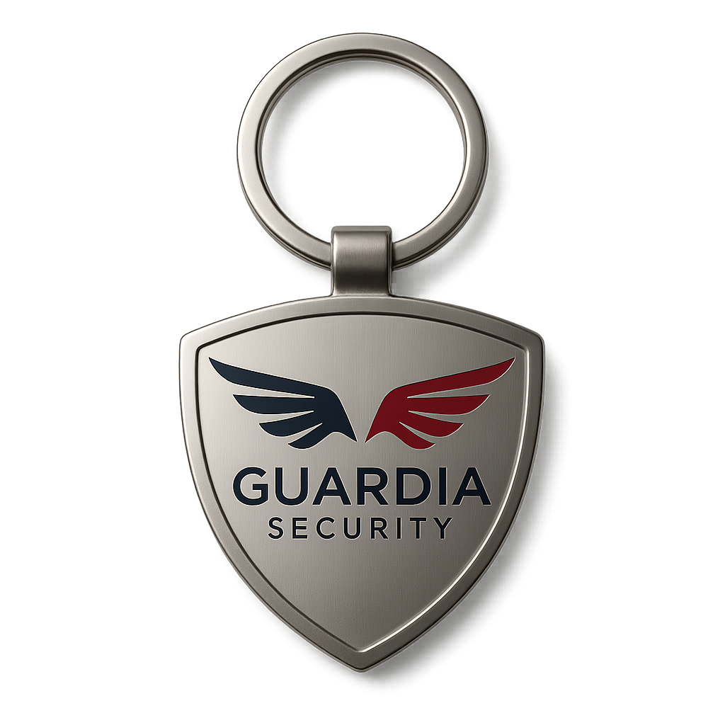 GUARDIA Security Schlüsselanhänger Logo